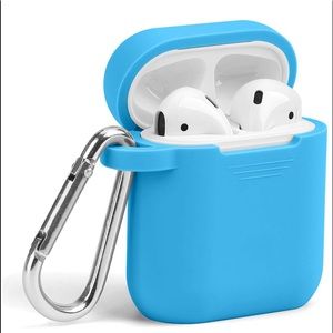 Case Airpod Light Blue Case for AirPods 1and 2